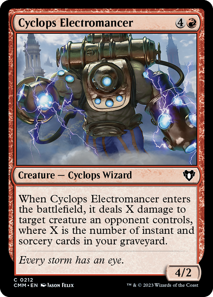 Cyclops Electromancer [Commander Masters] | The CG Realm