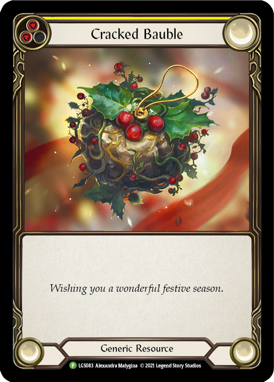 Cracked Bauble (Holiday 2021) [LGS083] (Promo)  Cold Foil | The CG Realm