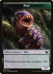 Pest // Jace, Telepath Unbound Emblem Double-Sided Token [Secret Lair: From Cute to Brute Tokens] | The CG Realm