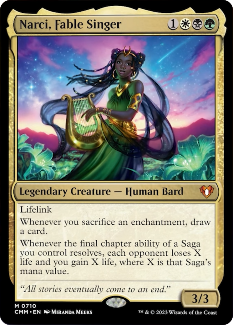 Narci, Fable Singer [Commander Masters] | The CG Realm