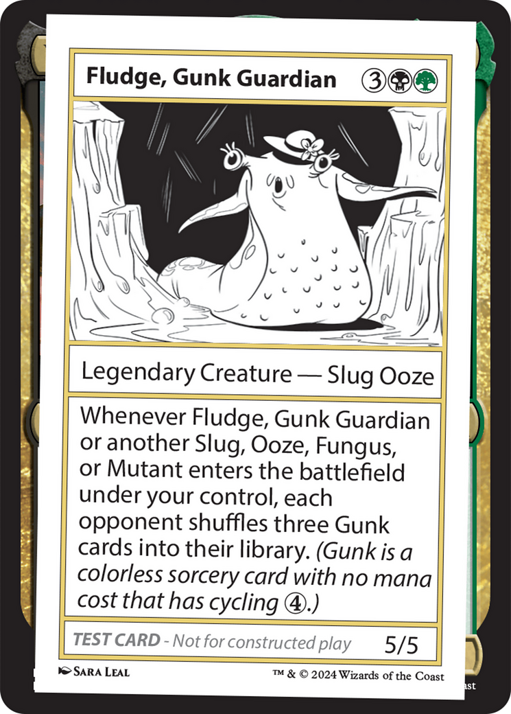 Fludge, Gunk Guardian [Mystery Booster 2 Playtest Cards] | The CG Realm