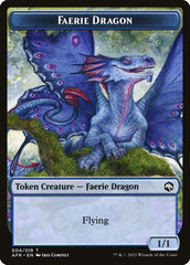 Wolf // Faerie Dragon Double-Sided Token [Dungeons & Dragons: Adventures in the Forgotten Realms Tokens] | The CG Realm