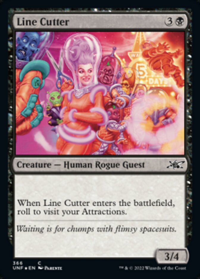 Line Cutter (Galaxy Foil) [Unfinity] | The CG Realm