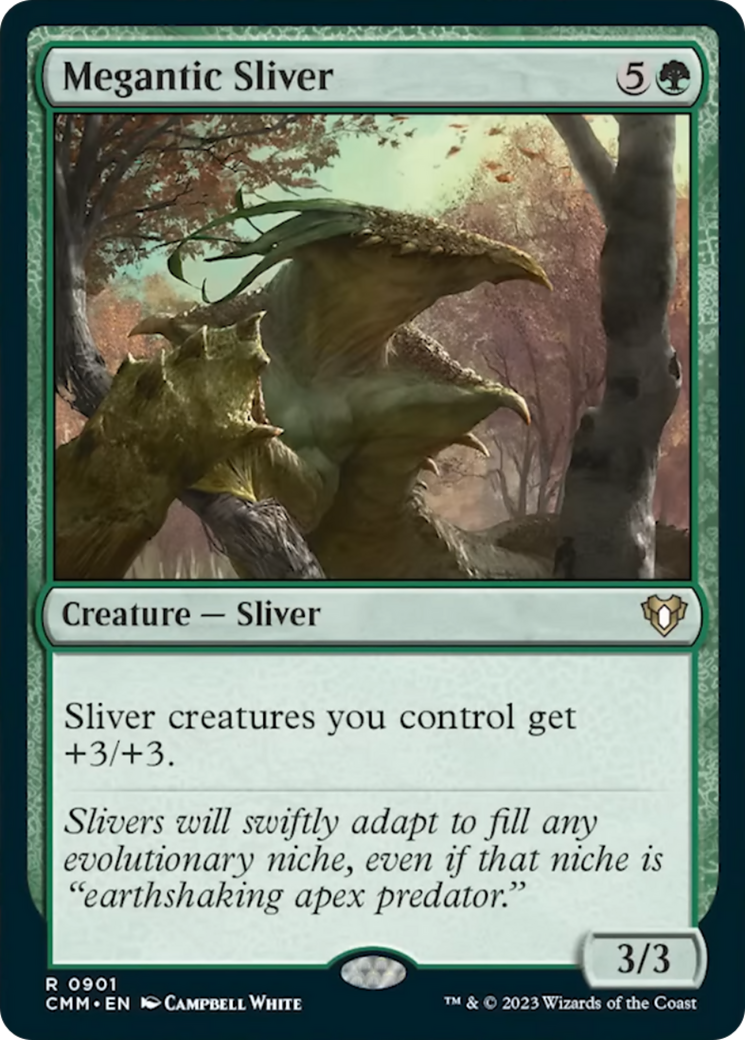 Megantic Sliver [Commander Masters] | The CG Realm