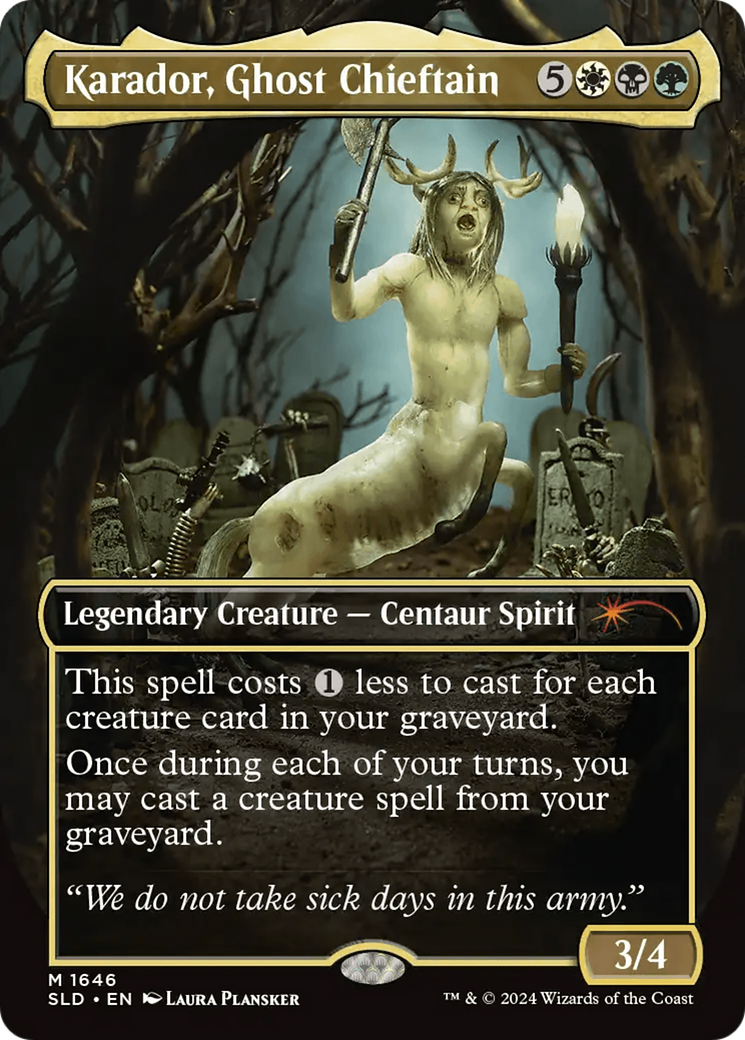 Karador, Ghost Chieftain [Secret Lair Drop Series] | The CG Realm