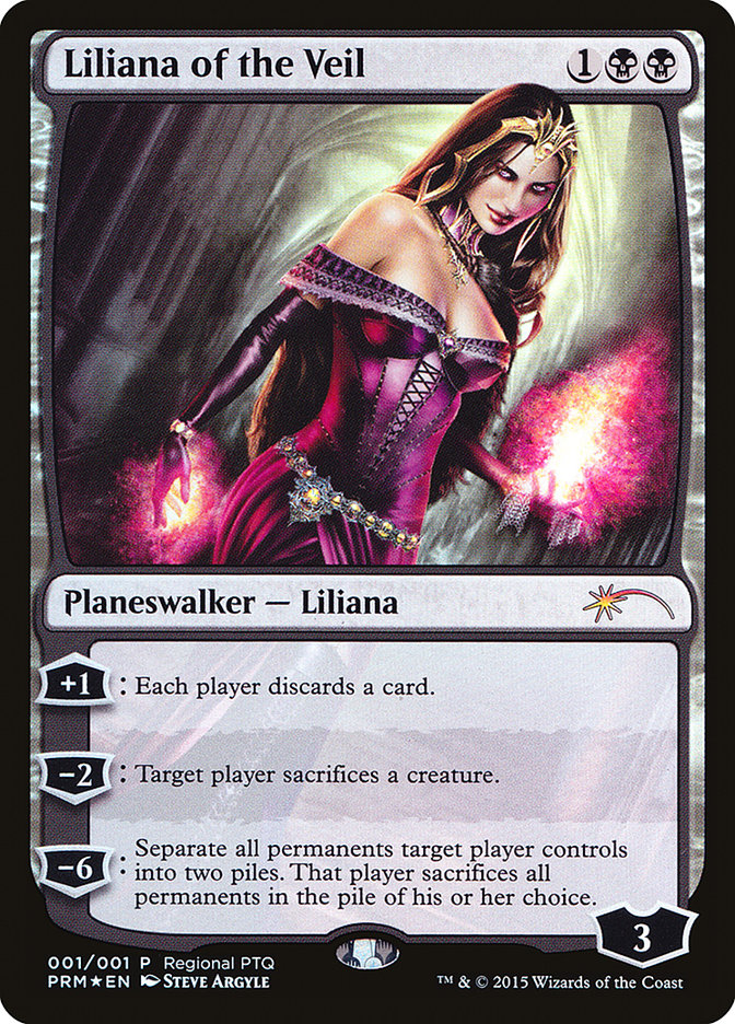 Liliana of the Veil (Regional PTQ) [Pro Tour Promos] | The CG Realm