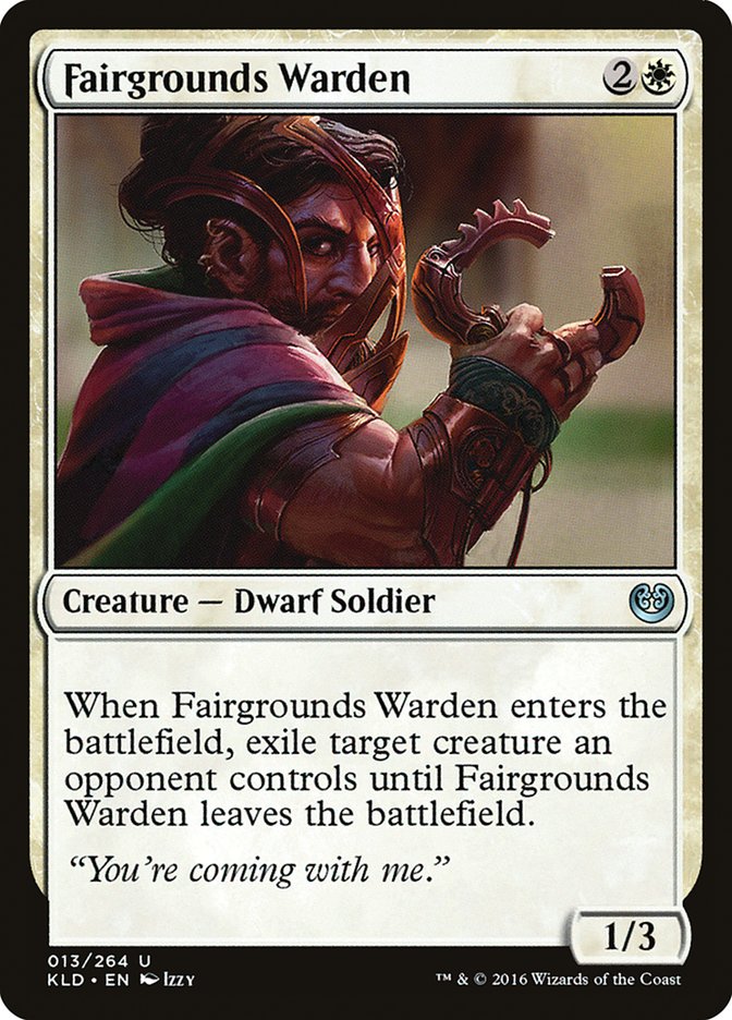 Fairgrounds Warden [Kaladesh] | The CG Realm