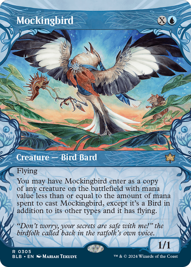 Mockingbird (Showcase) [Bloomburrow] | The CG Realm