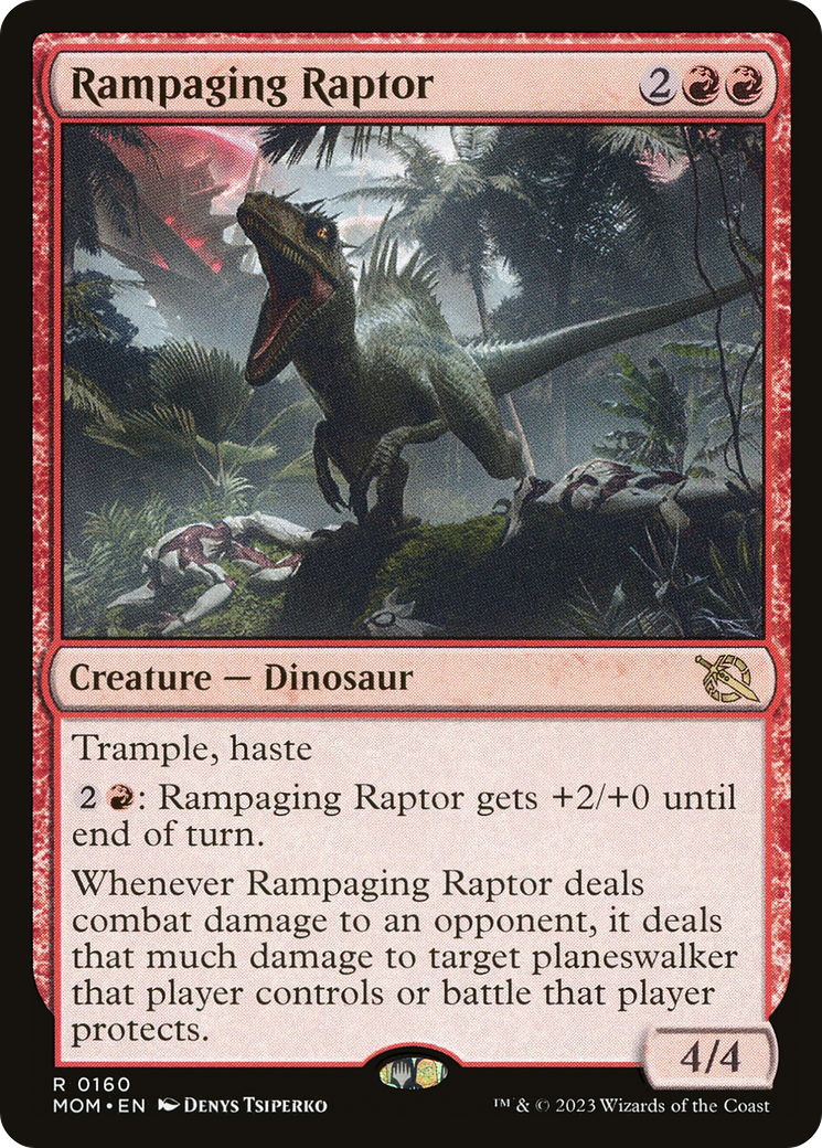 Rampaging Raptor [March of the Machine] | The CG Realm