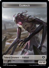 Eldrazi // Myr Double-Sided Token [Commander Masters Tokens] | The CG Realm