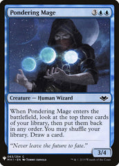 Pondering Mage [Mystery Booster] | The CG Realm