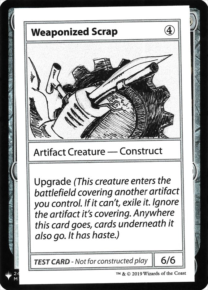 Weaponized Scrap [Mystery Booster Playtest Cards] | The CG Realm