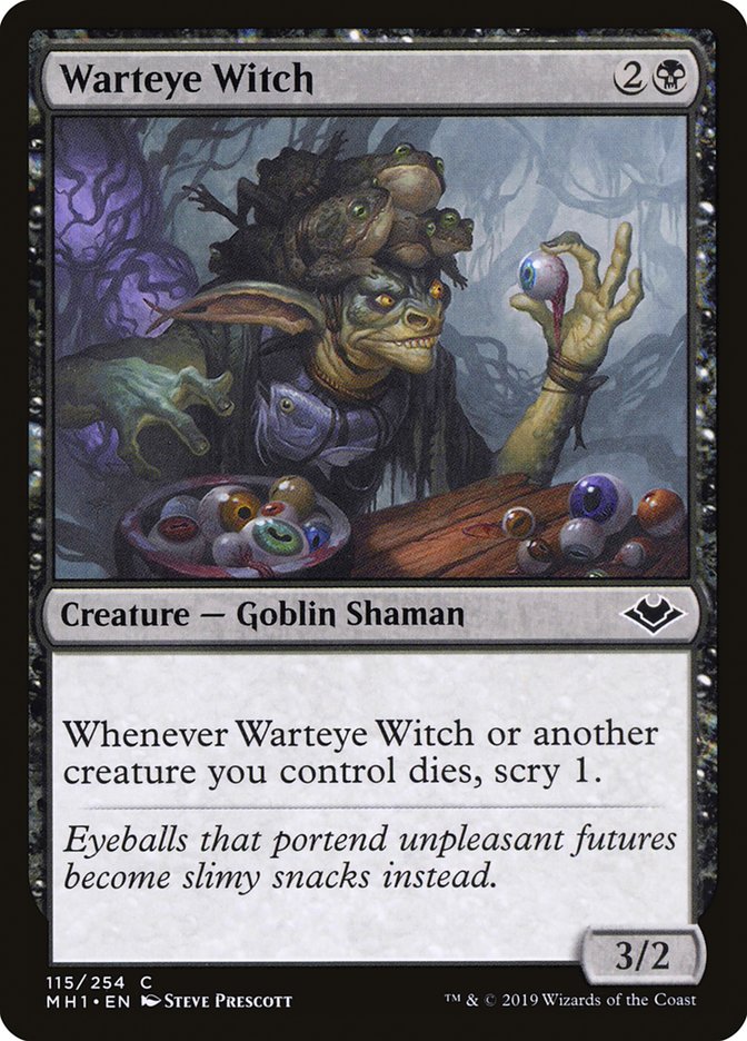 Warteye Witch [Modern Horizons] | The CG Realm