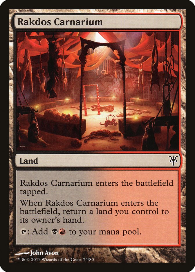 Rakdos Carnarium [Duel Decks: Sorin vs. Tibalt] | The CG Realm