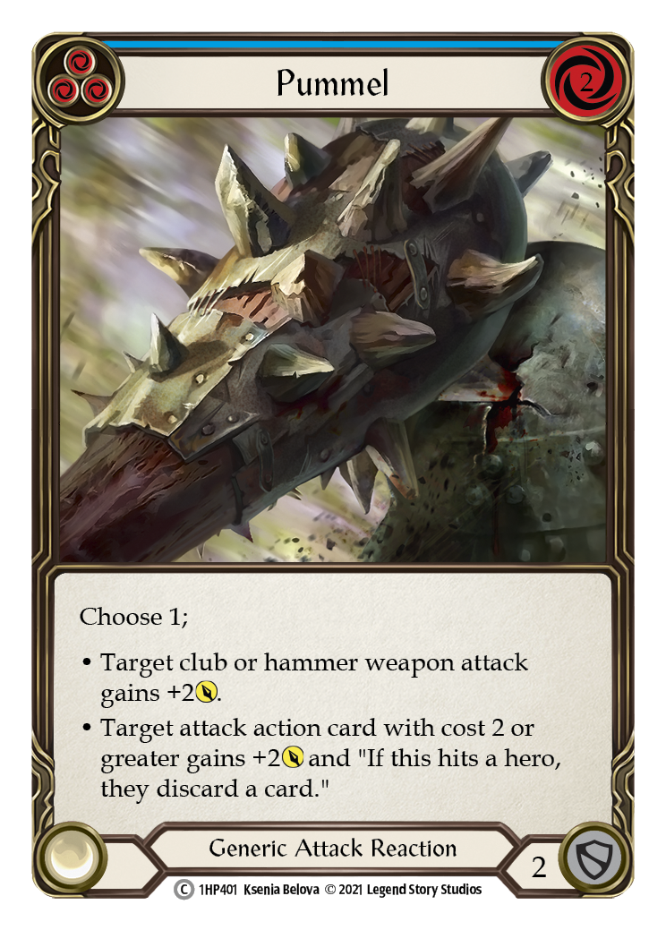 Pummel (Blue) [1HP401] (History Pack 1) | The CG Realm