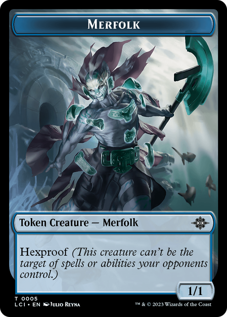 Merfolk Token [The Lost Caverns of Ixalan Tokens] | The CG Realm