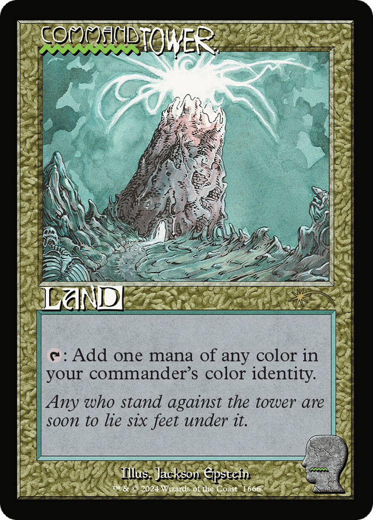 Command Tower (1666) (Rainbow Foil) [Secret Lair Drop Series] | The CG Realm