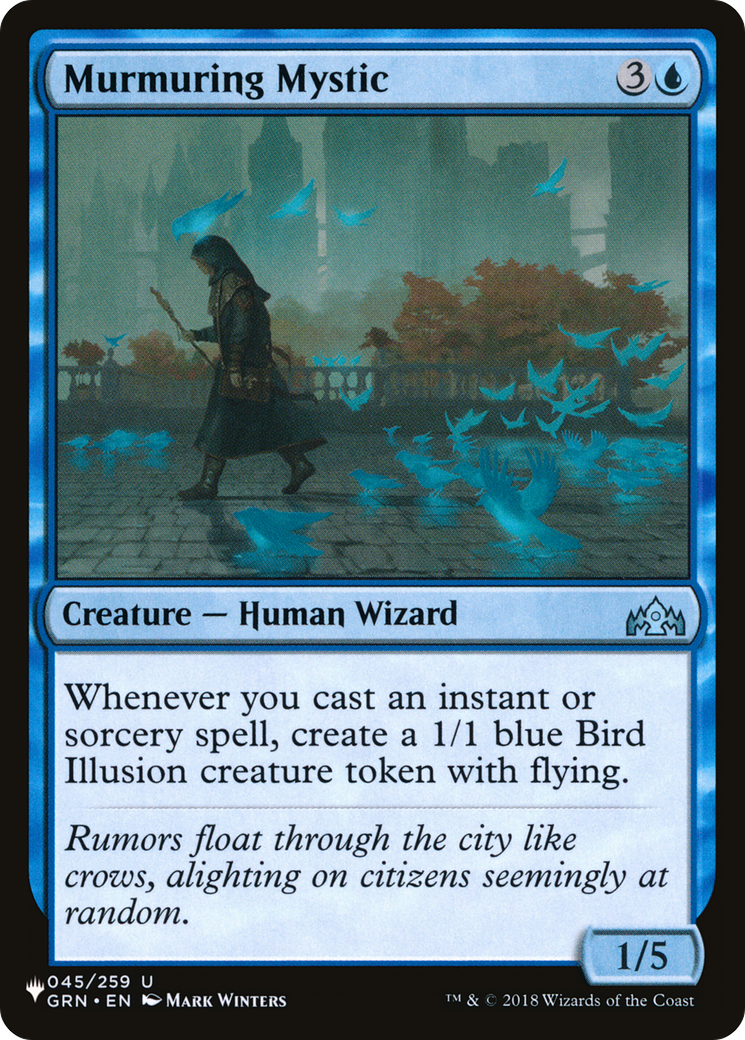 Murmuring Mystic [The List Reprints] | The CG Realm