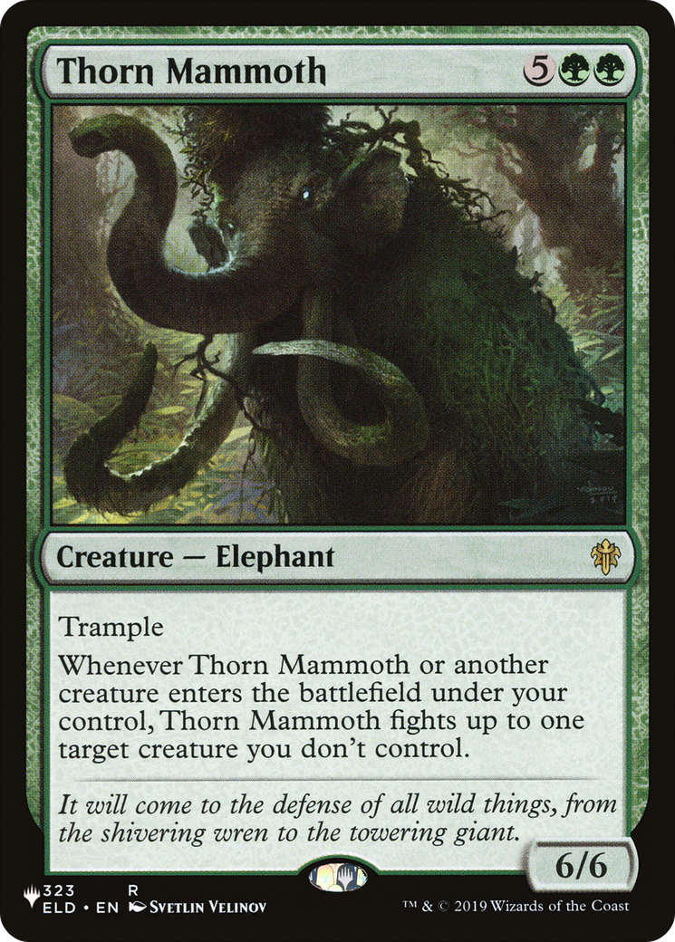 Thorn Mammoth [The List Reprints] | The CG Realm