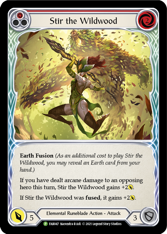 Stir the Wildwood [FAB047] (Promo)  Rainbow Foil | The CG Realm