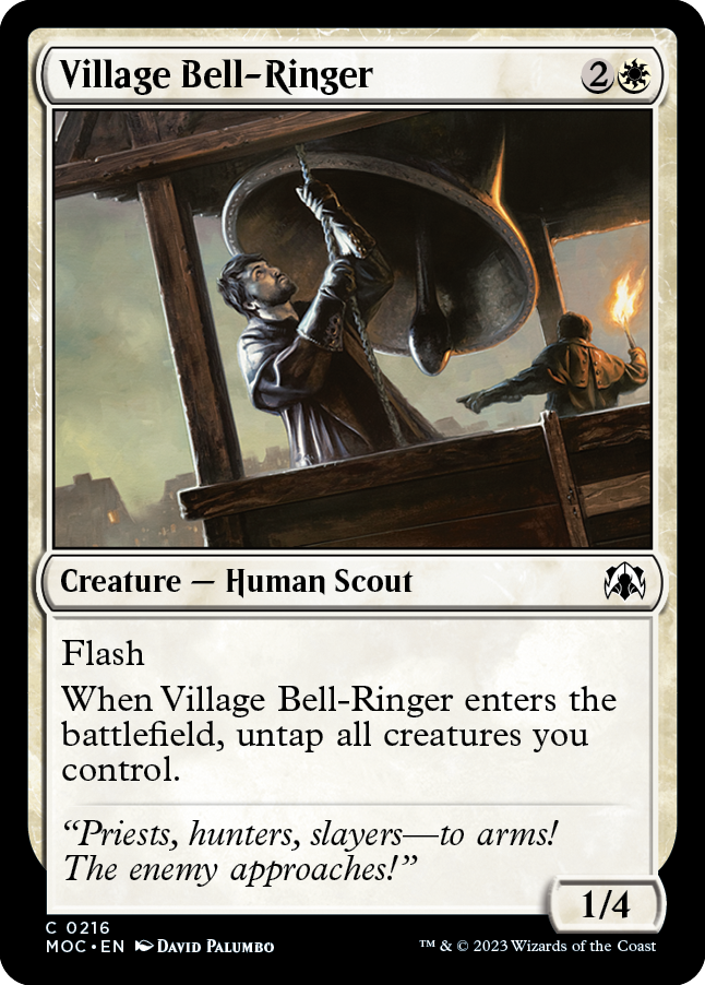 Village Bell-Ringer [March of the Machine Commander] | The CG Realm