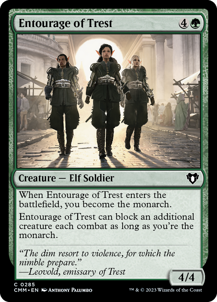 Entourage of Trest [Commander Masters] | The CG Realm