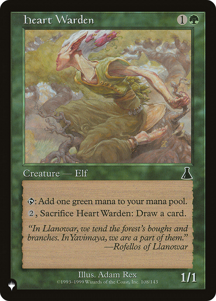 Heart Warden [The List Reprints] | The CG Realm