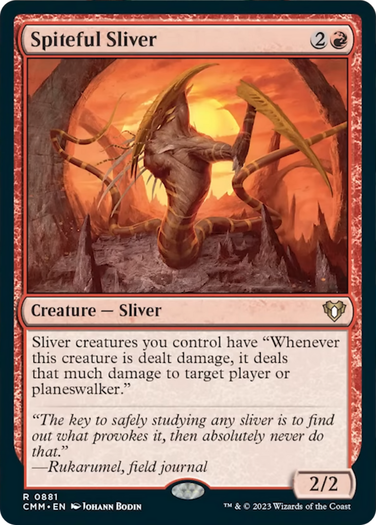 Spiteful Sliver [Commander Masters] | The CG Realm