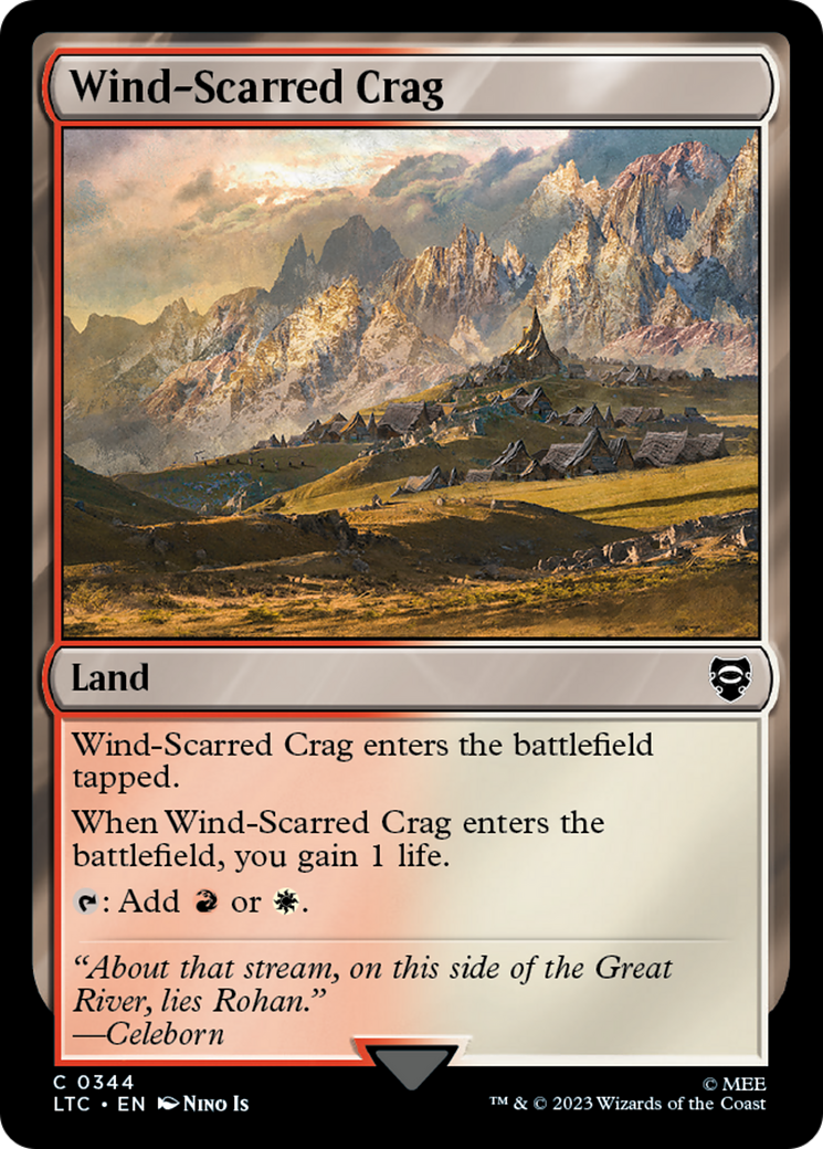 Wind-Scarred Crag [The Lord of the Rings: Tales of Middle-Earth Commander] | The CG Realm