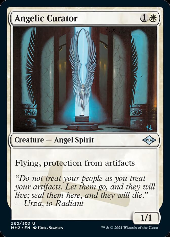 Angelic Curator (Foil Etched) [Modern Horizons 2] | The CG Realm