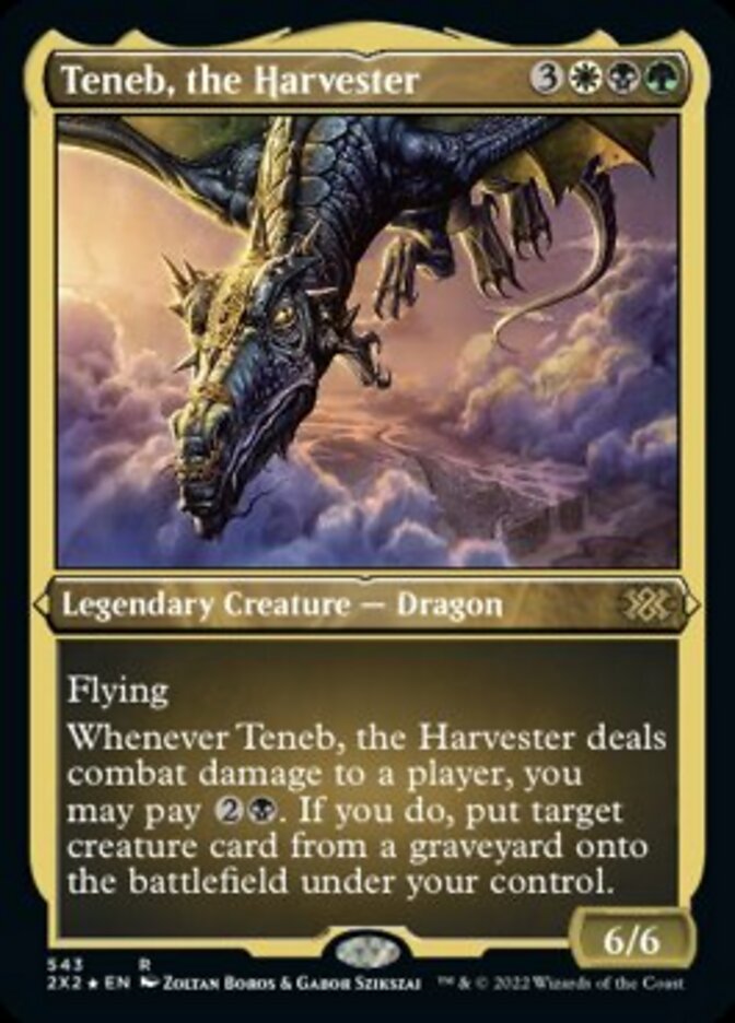 Teneb, the Harvester (Foil Etched) [Double Masters 2022] | The CG Realm