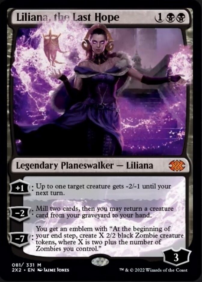 Liliana, the Last Hope [Double Masters 2022] | The CG Realm