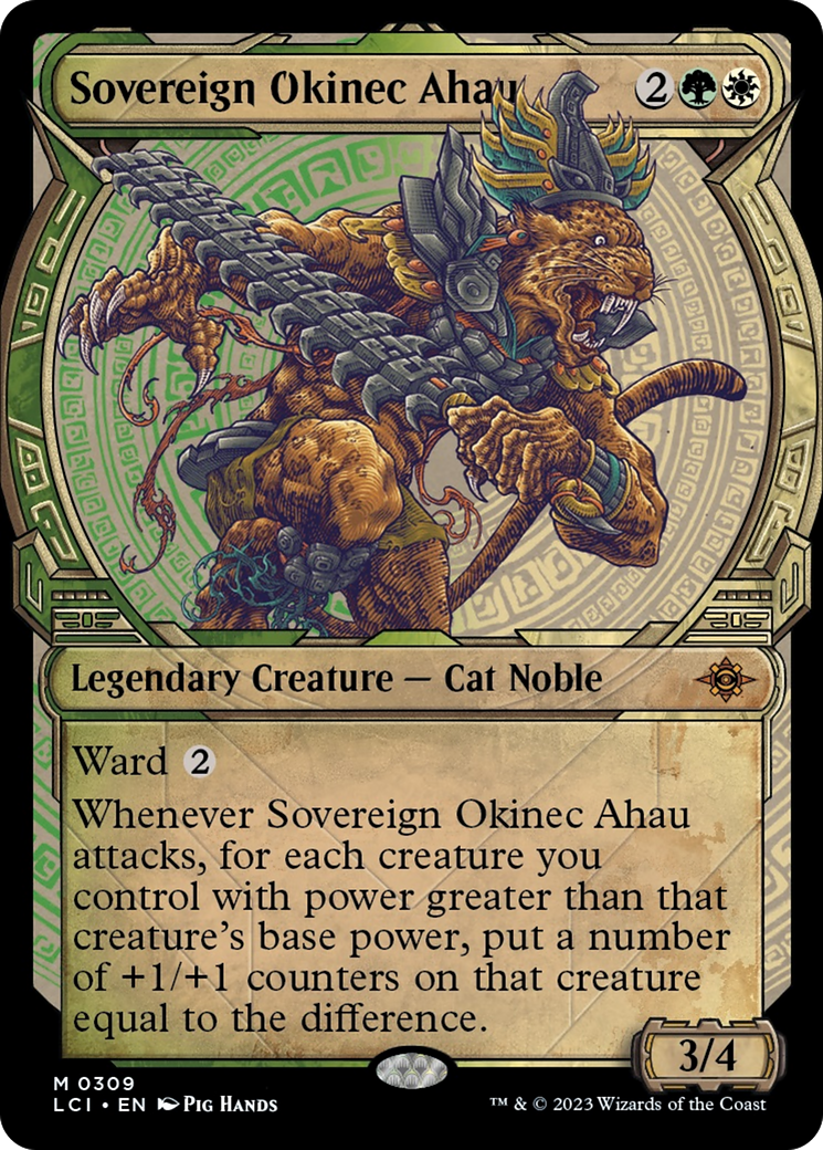 Sovereign Okinec Ahau (Showcase) [The Lost Caverns of Ixalan] | The CG Realm