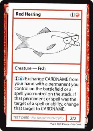 Red Herring (2021 Edition) [Mystery Booster Playtest Cards] | The CG Realm