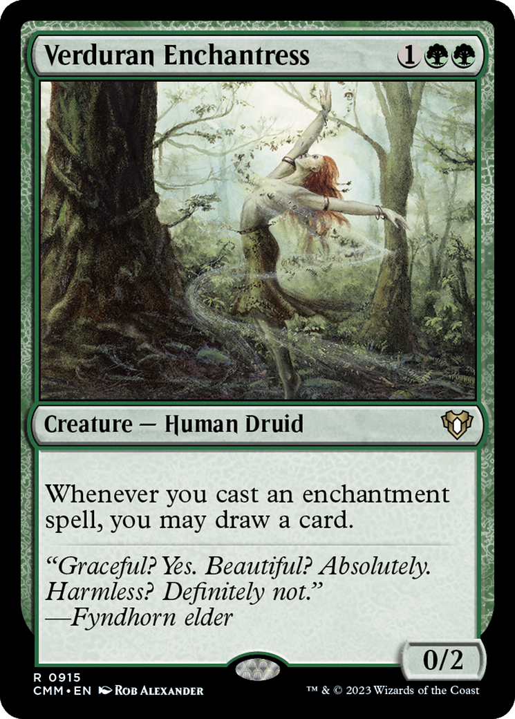 Verduran Enchantress [Commander Masters] | The CG Realm