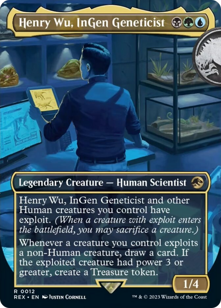 Henry Wu, InGen Geneticist (Borderless) [Jurassic World Collection] | The CG Realm