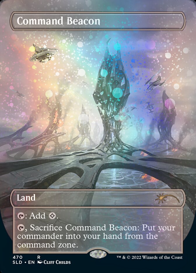 Command Beacon (Galaxy Foil) [Secret Lair Drop Series] | The CG Realm