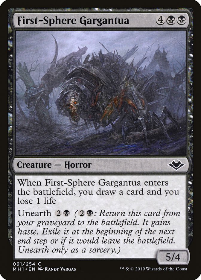 First-Sphere Gargantua [Modern Horizons] | The CG Realm