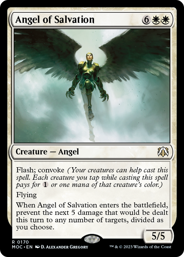 Angel of Salvation [March of the Machine Commander] | The CG Realm