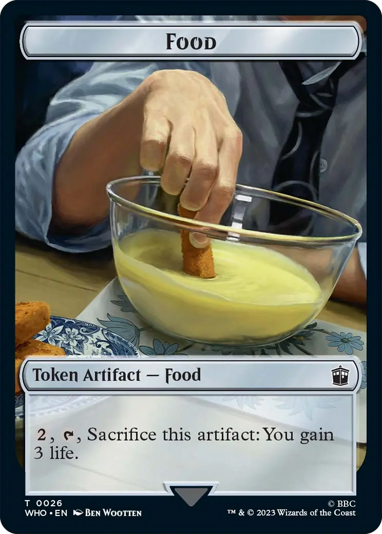 Food Token [Doctor Who Tokens] | The CG Realm