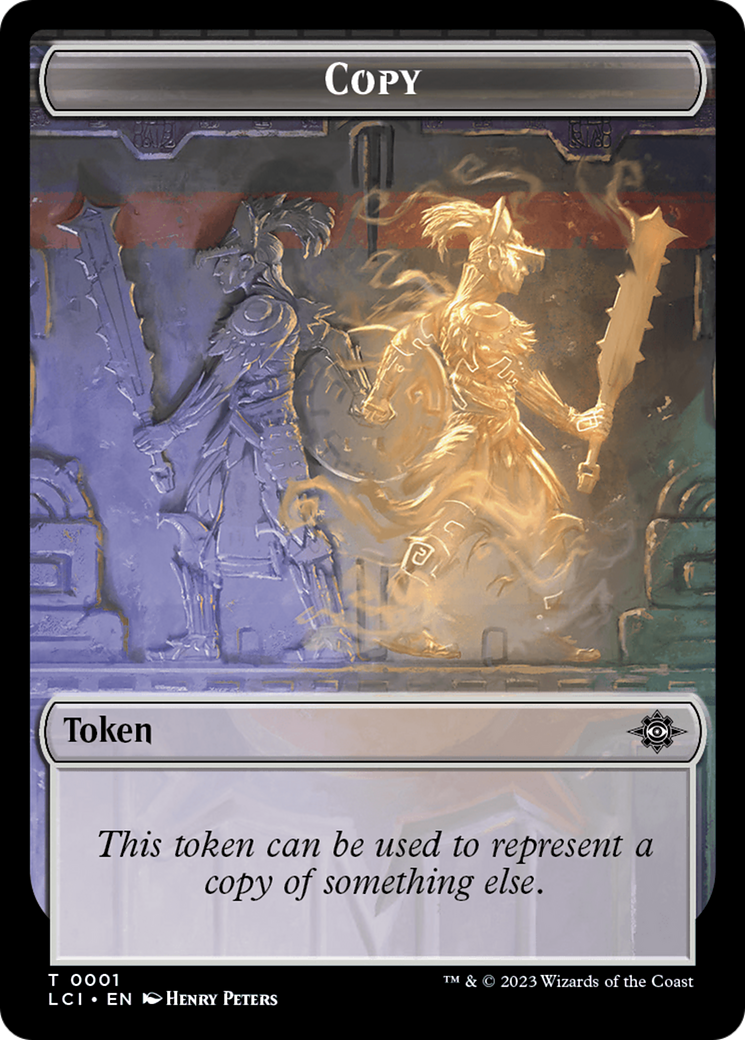 Copy Token [The Lost Caverns of Ixalan Tokens] | The CG Realm