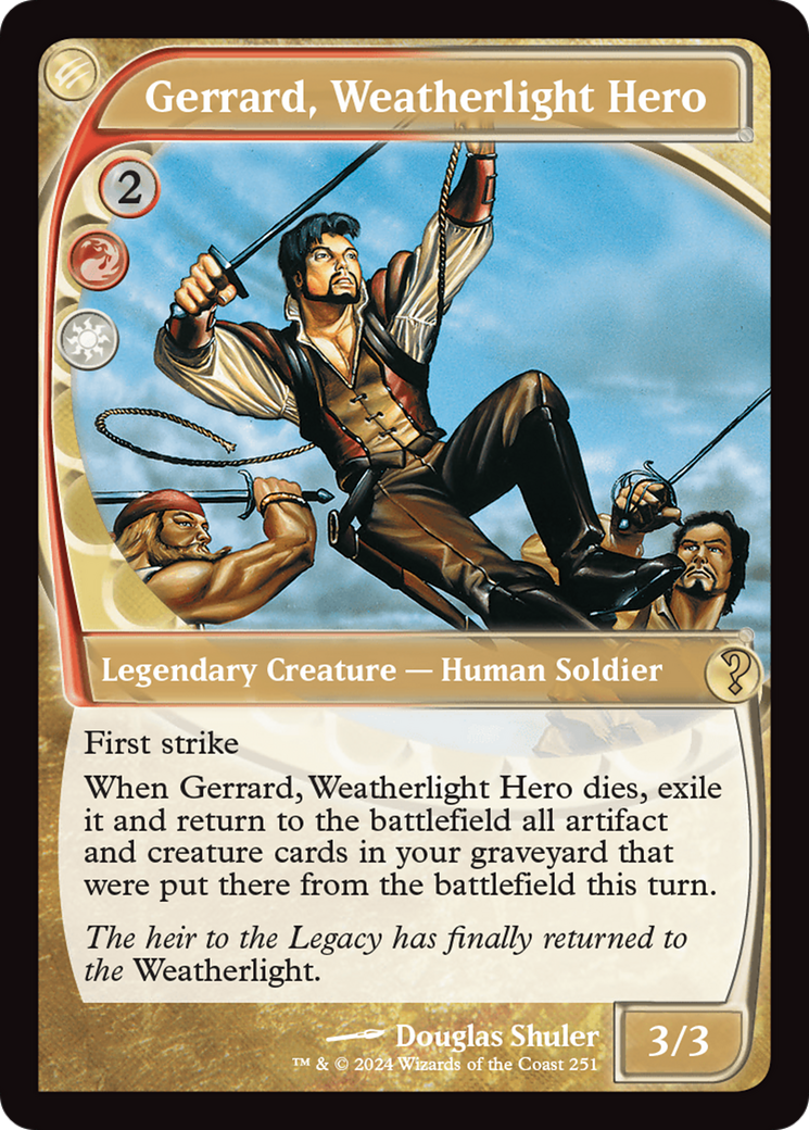 Gerrard, Weatherlight Hero (Future Sight) [Mystery Booster 2] | The CG Realm