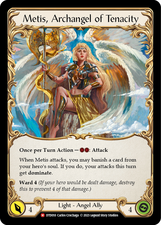 Figment of Tenacity // Metis, Archangel of Tenacity [DTD010] (Dusk Till Dawn) | The CG Realm