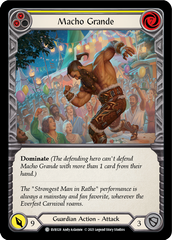 Macho Grande (Yellow) [EVR028] (Everfest)  1st Edition Rainbow Foil | The CG Realm