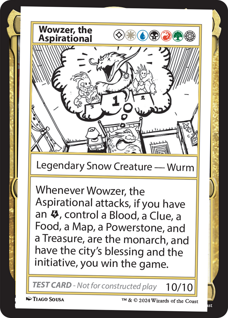 Wowzer, the Aspirational [Mystery Booster 2 Playtest Cards] | The CG Realm