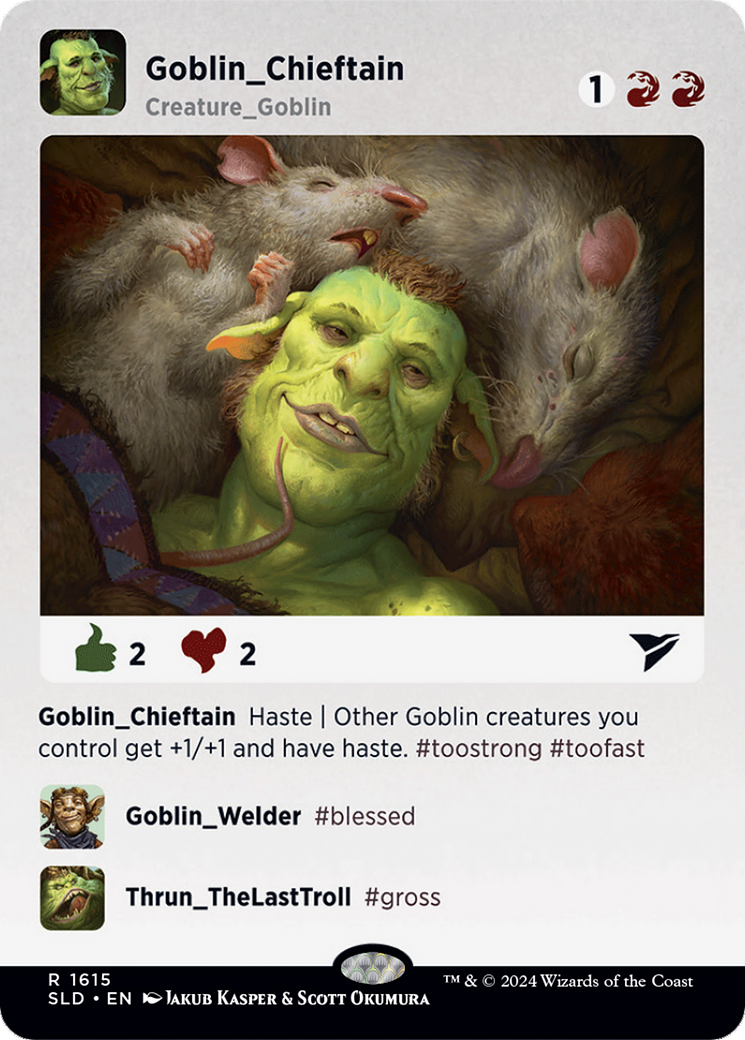 Goblin Chieftain [Secret Lair Drop Series] | The CG Realm