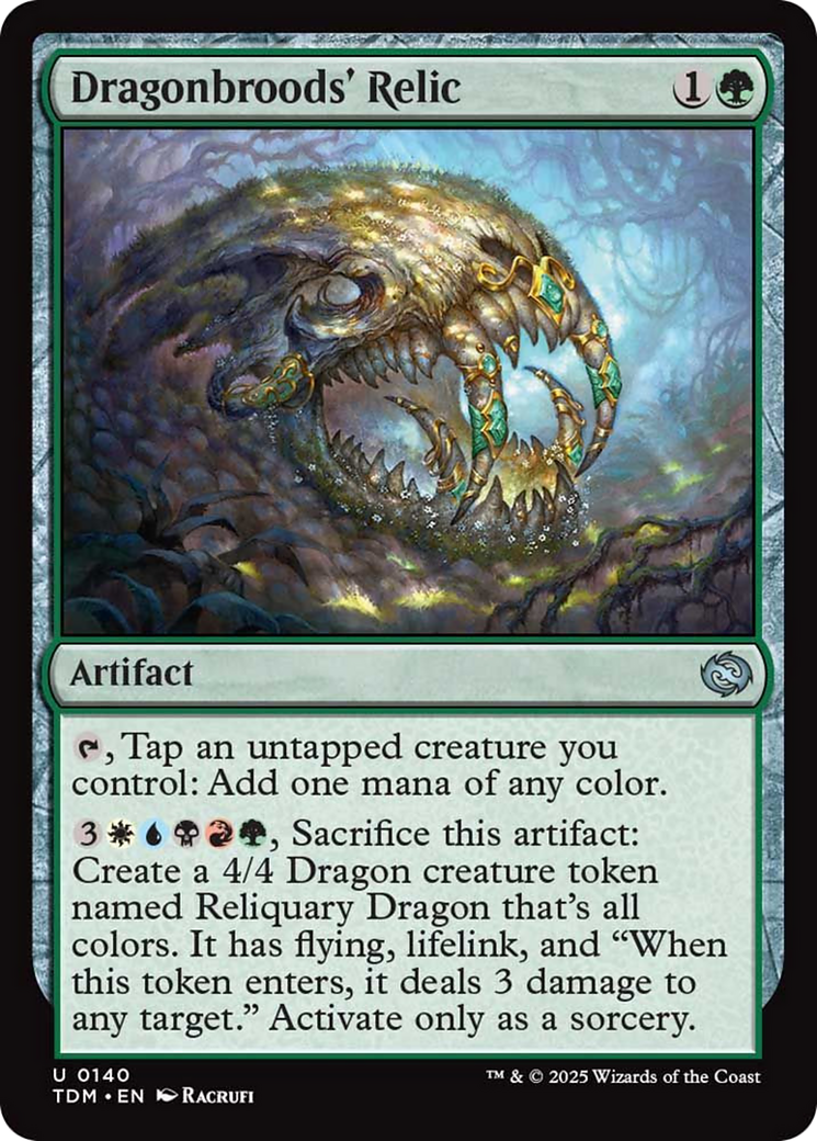 Dragonbroods' Relic [Tarkir: Dragonstorm] | The CG Realm