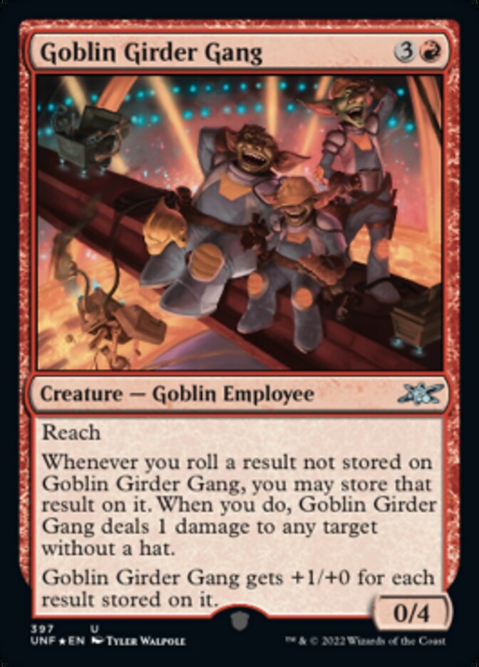 Goblin Girder Gang (Galaxy Foil) [Unfinity] | The CG Realm