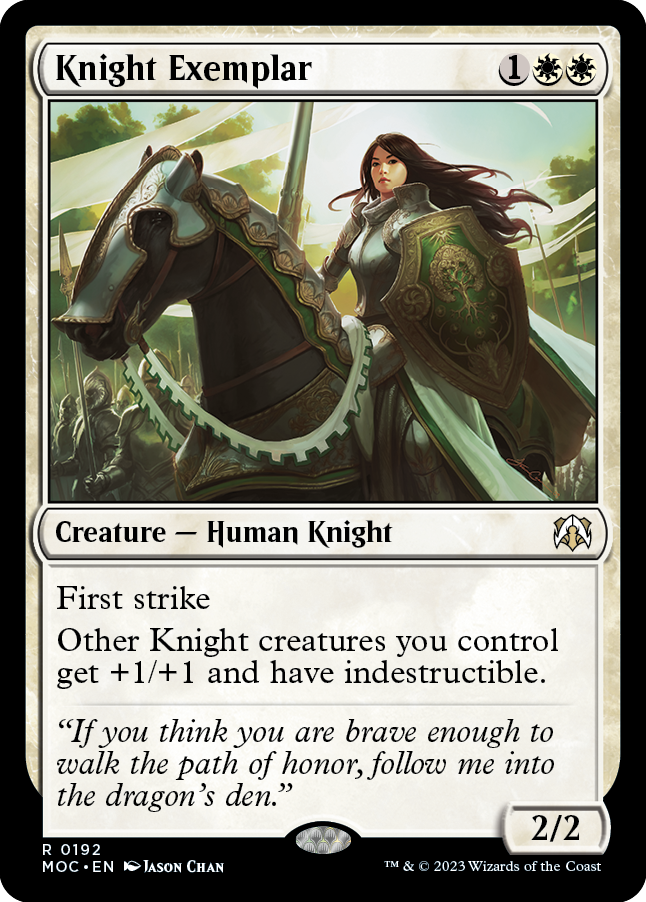 Knight Exemplar [March of the Machine Commander] | The CG Realm