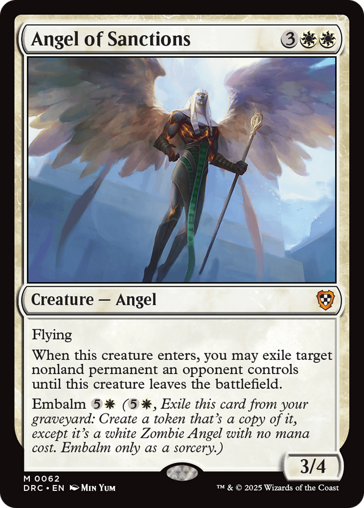 Angel of Sanctions [Aetherdrift Commander] | The CG Realm